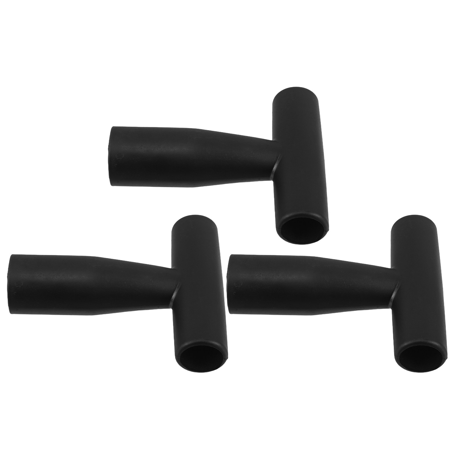 Spade Digging Fork - D Shaped Shovel Handles 3 Pack
