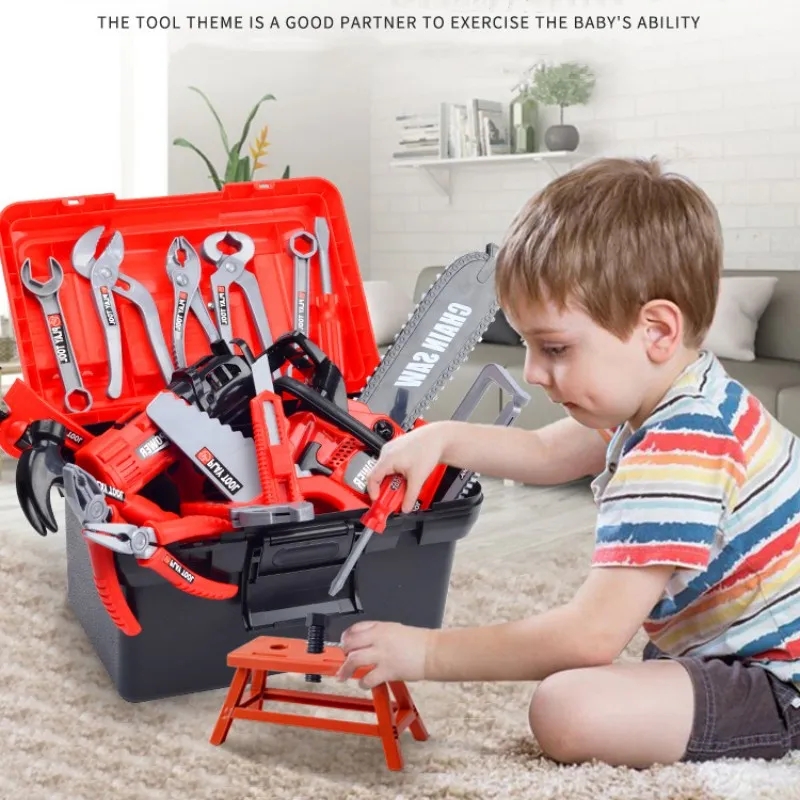Gardening Tools Girls - Children Simulated Engineer Tool Set Electric