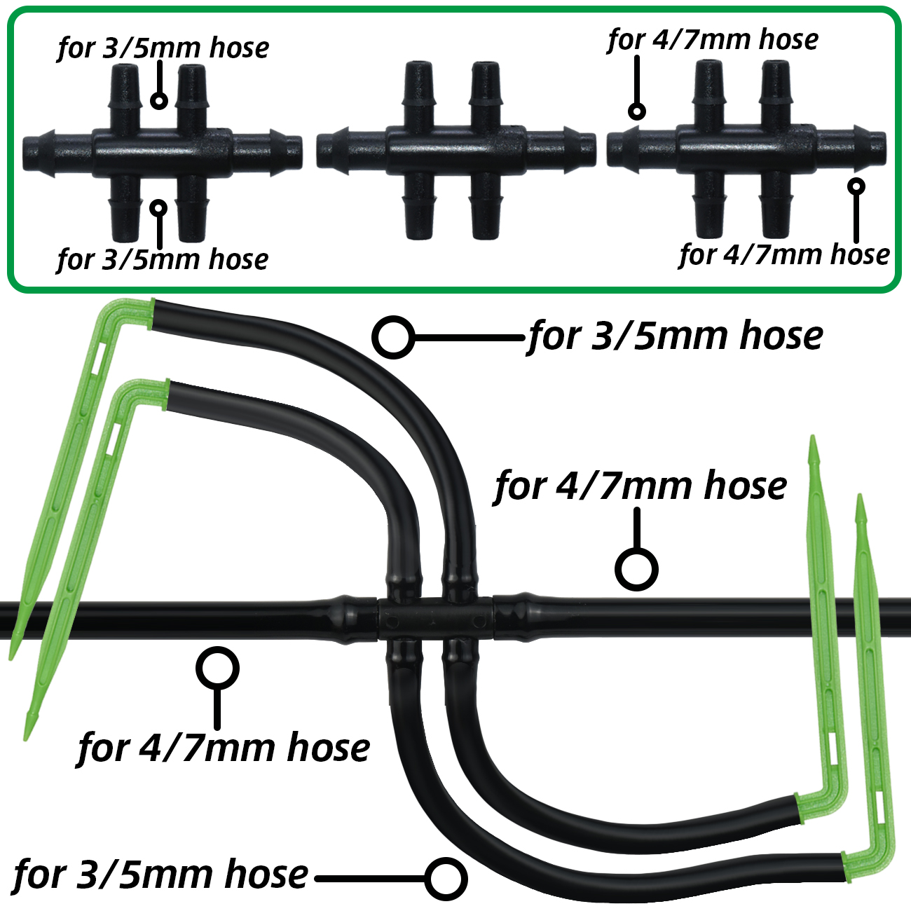 KESLA Garden 4/7mm to 3/5mm Ho - Automatic Plant Waterer recension och pris