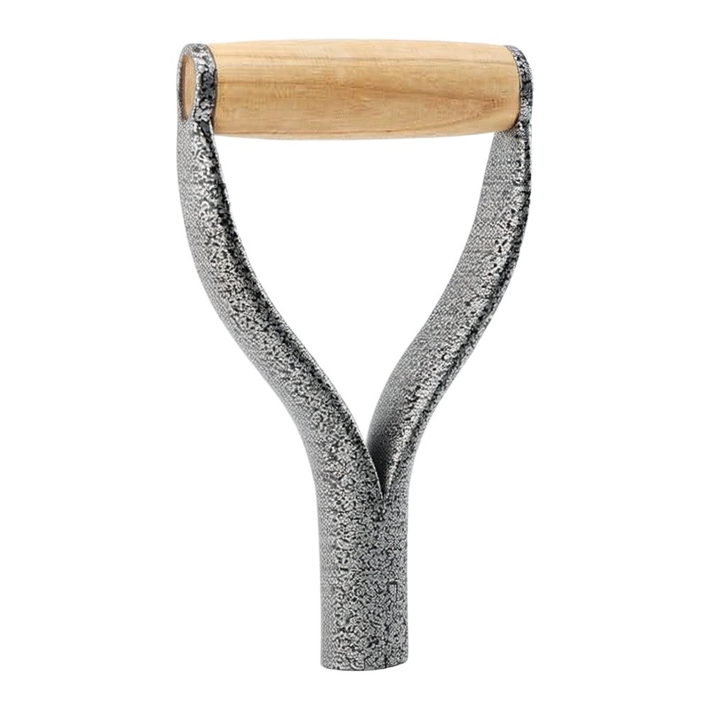 1PCS Silver Y-Grip Shovel Hand - Spade Digging Fork recension och pris
