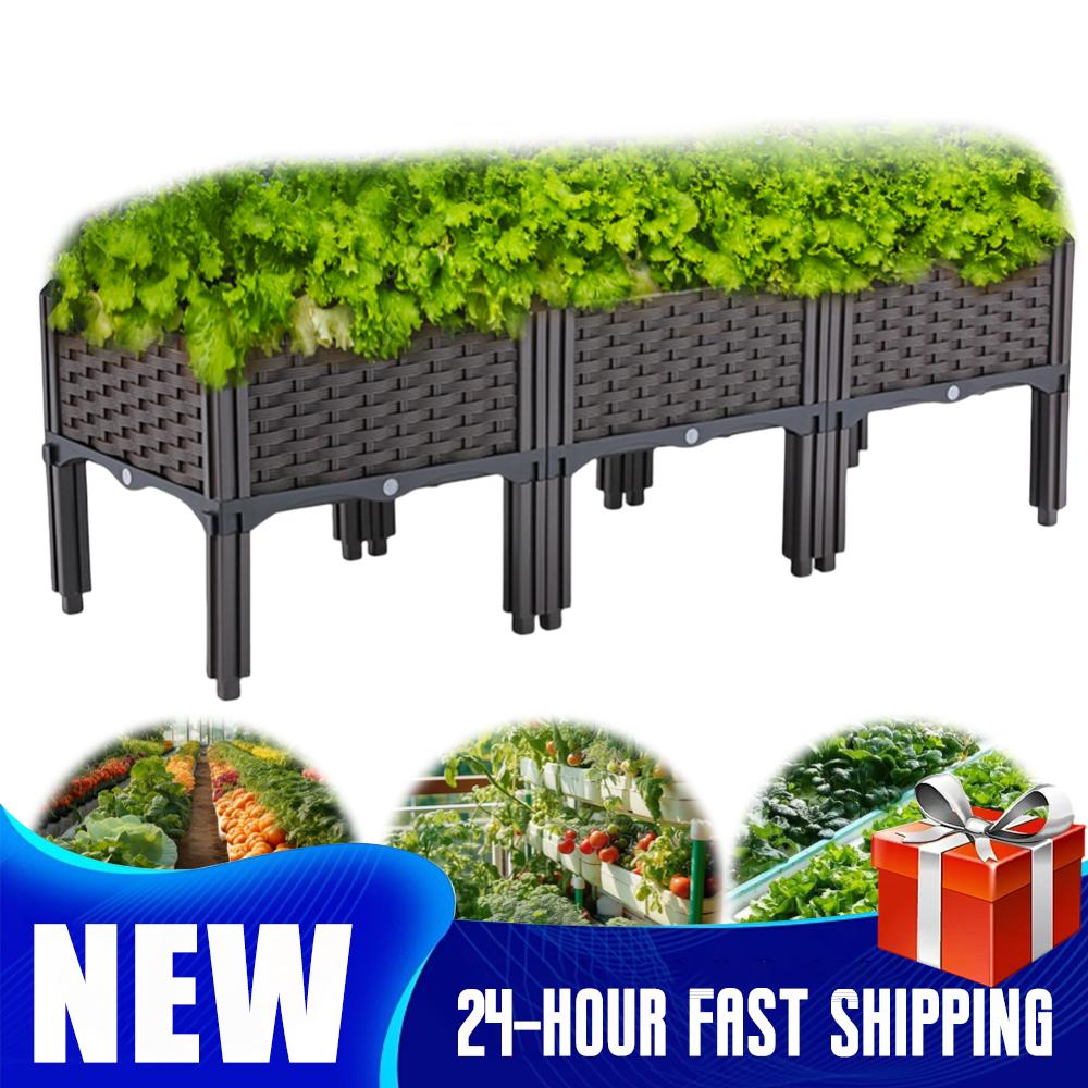 Raised Garden Bed Elevated Pla - Self-Watering Planter recension och pris