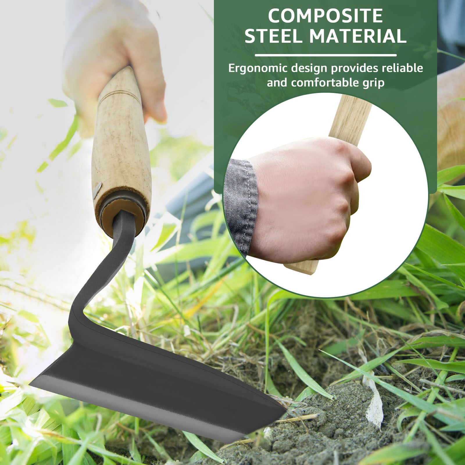 Japanese Weeding Sickle Wooden - Gardening Hand Tools Japanese recension och pris