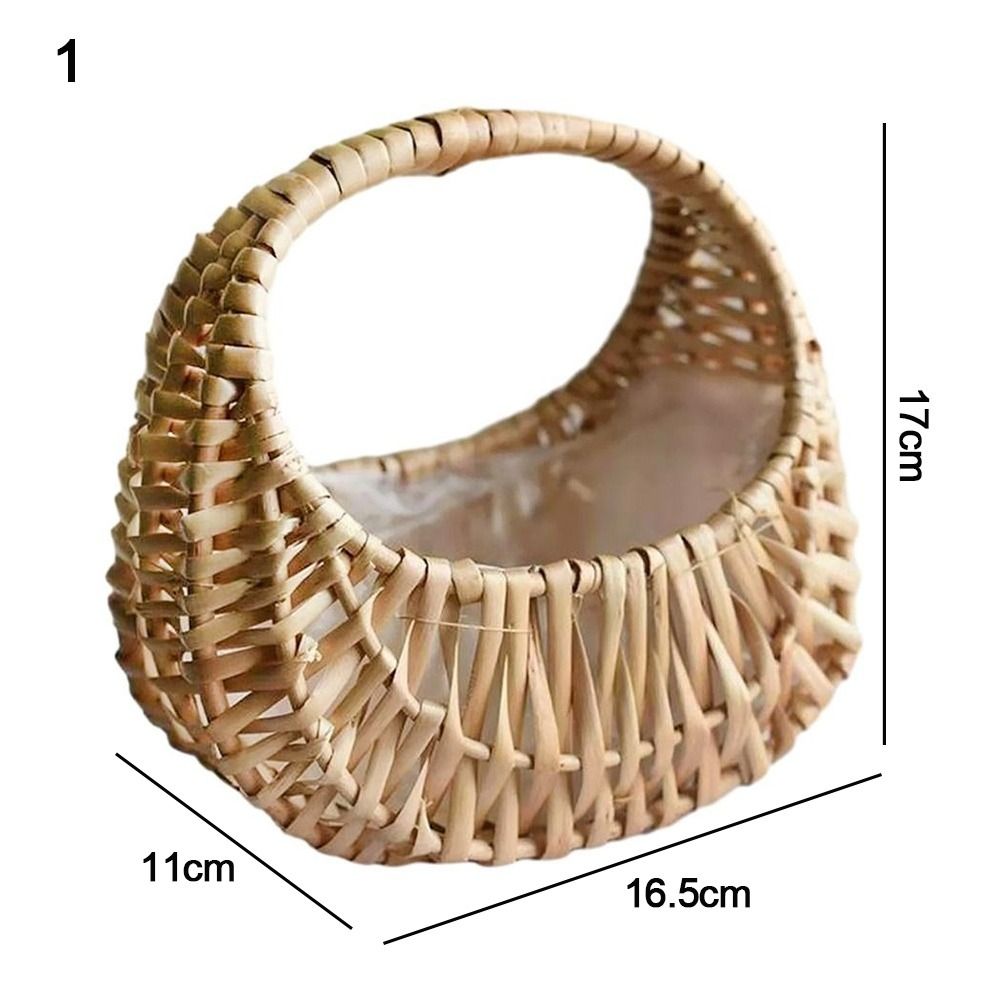 Willow Rattan Flower Girl Bask - Gardening Tools Girls recension och pris