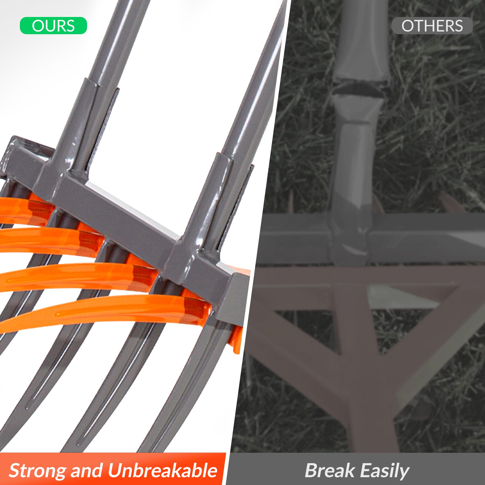 Broad Fork Heavy Duty 9-Tine H - Spade Digging Fork recension och pris