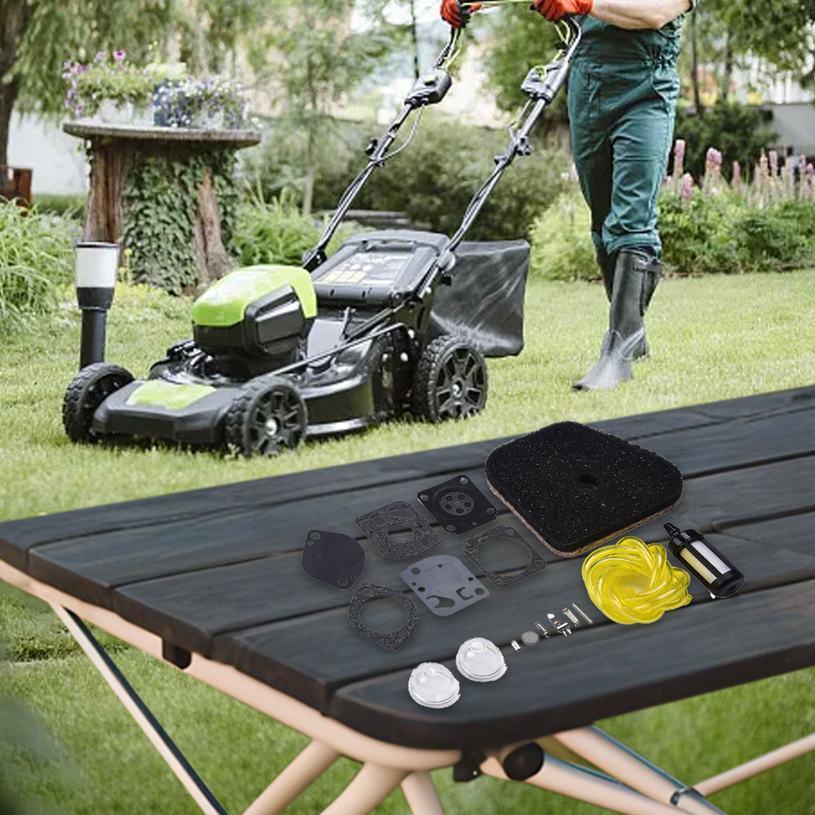 Carburetor Service Kit for Var - Gardening Tools Essential recension och pris